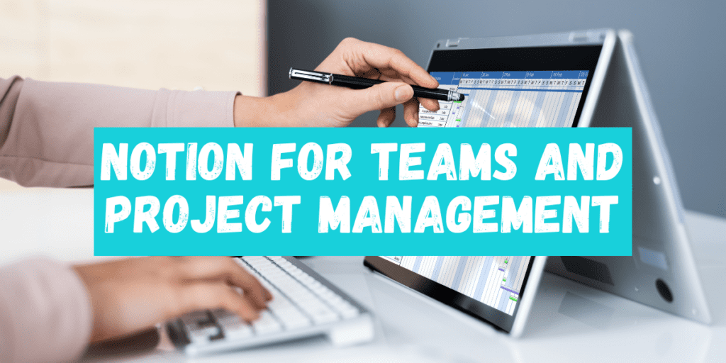Notion for Teams and Project Management