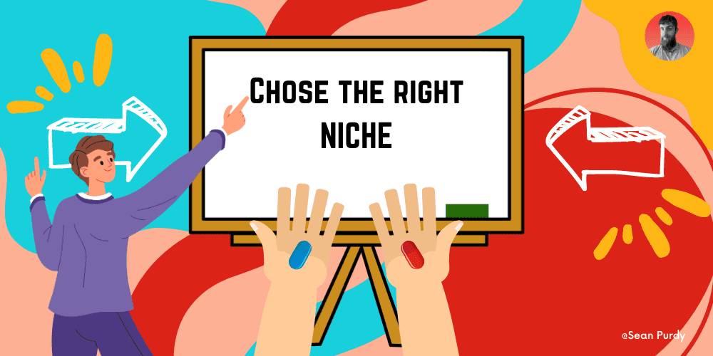 Choose the right niche