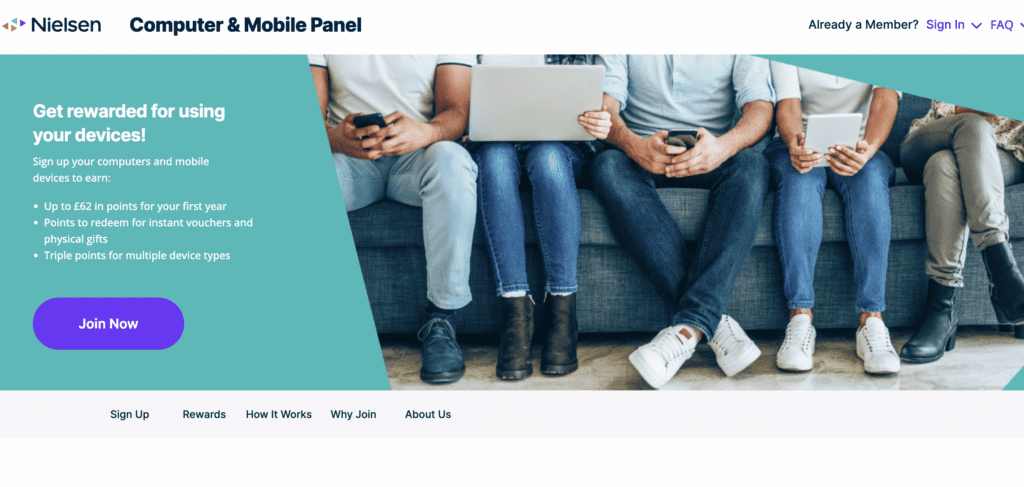 Nielsen Computer and Mobile Panel​