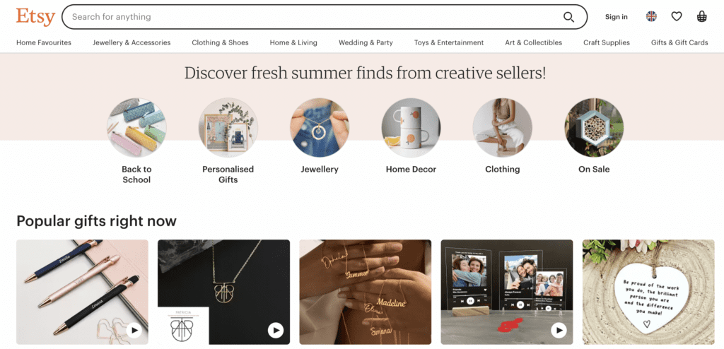 selling digital products on etsy